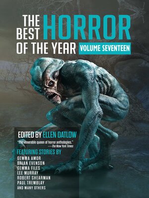 cover image of The Best Horror of the Year, Volume Seventeen